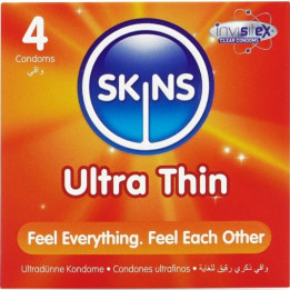 SKINS - ULTRAFINOS PRESERVATIVOS PREMIUM PACK 4 | VibraZon