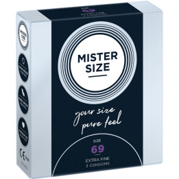 MISTER SIZE - PRESERVATIVOS TALLA XXXL 69 MM (3 UNIDADES) | VibraZon