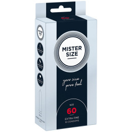MISTER SIZE - PRESERVATIVOS TALLA XL 60 MM (10 UNIDADES) | VibraZon