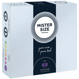 MISTER SIZE - PRESERVATIVOS TALLA XXXL 69 MM (36 UNIDADES) | VibraZon