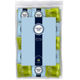 MISTER SIZE - PRESERVATIVOS TALLA S 49 MM (100 UNIDADES) | VibraZon