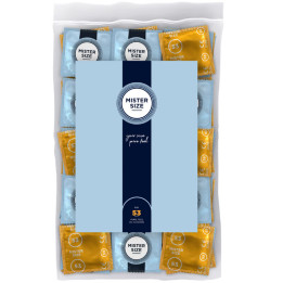 MISTER SIZE - PRESERVATIVOS TALLA M 53 MM (100 UNIDADES) | VibraZon