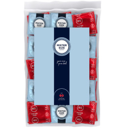 MISTER SIZE - PRESERVATIVOS TALLA XL 60 MM (100 UNIDADES) | VibraZon