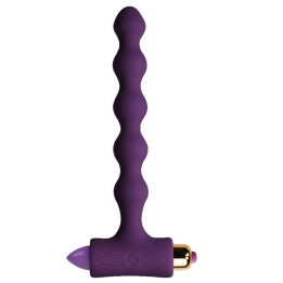 ROCKS-OFF - PLUG ANAL CON VIBRACIÓN Y ONDULACIONES PETITE SENSATIONS PEARLS | VibraZon