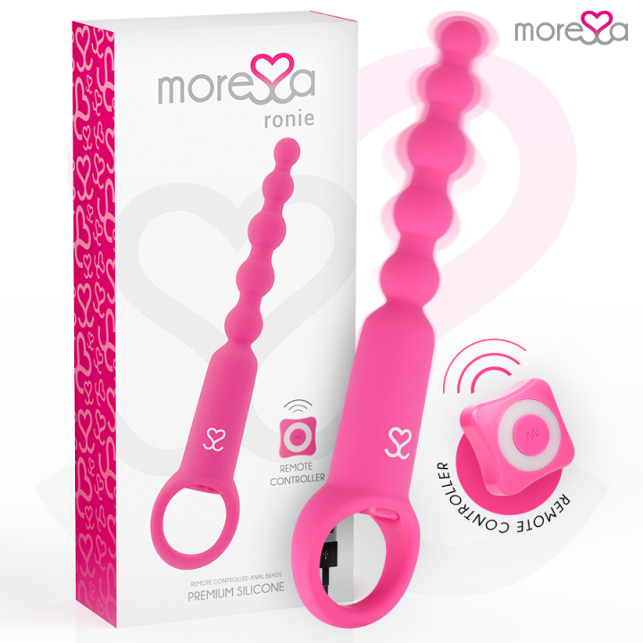 MORESSA - RONIE POTENTE ROSARIO ANAL CONTROL REMOTO ROSA | VibraZon
