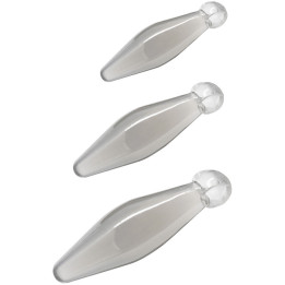 TOYJOY - ANAL PLAY RIMMER DE DEDO 3 PIEZAS TRANSPARENTE | VibraZon