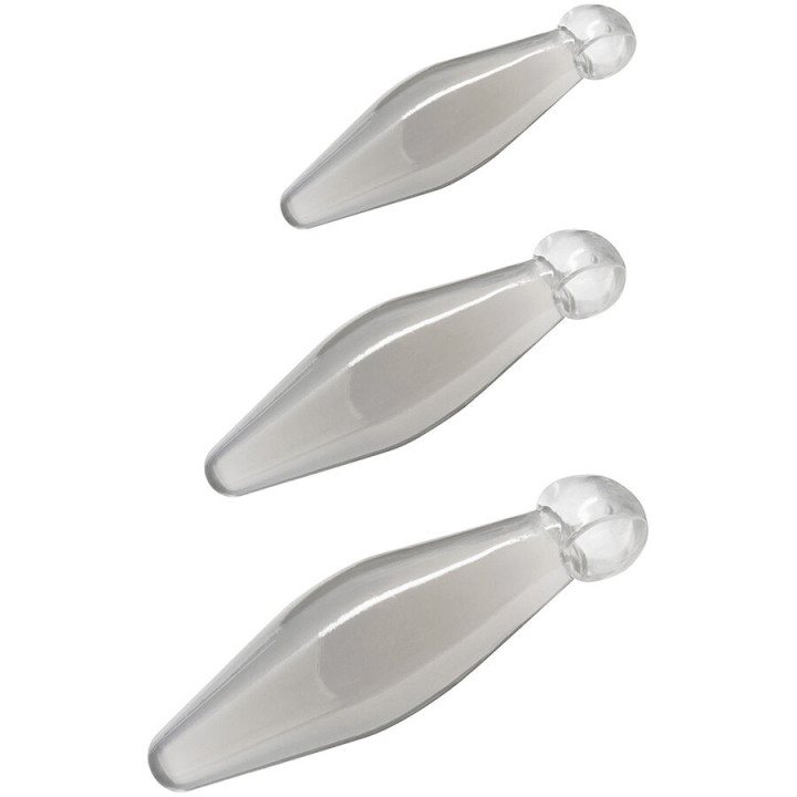 TOYJOY - ANAL PLAY RIMMER DE DEDO 3 PIEZAS TRANSPARENTE | VibraZon