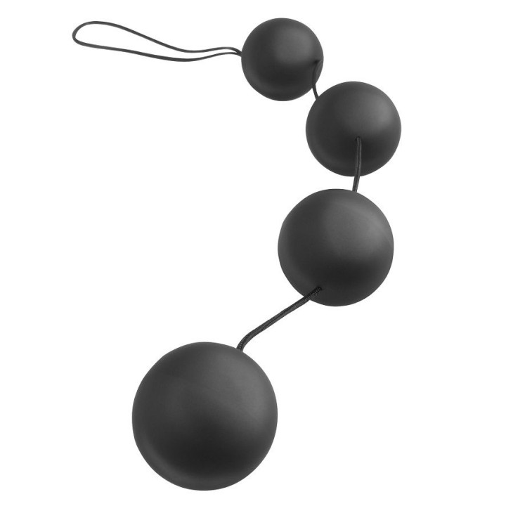ANAL FANTASY – BOLAS ANALES VIBRADORAS SIN PILAS CON CUERDA DE SEGURIDAD | VibraZon