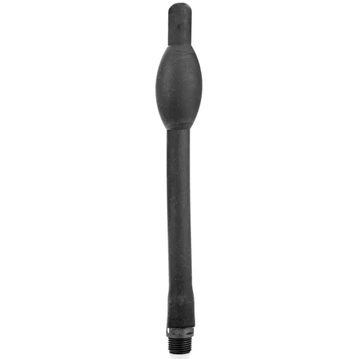 ALL NEGRO - DUCHA ANAL HINCHABLE SILICONA 27 CM