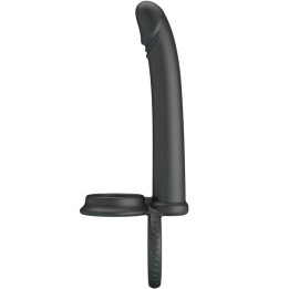 PRETTY LOVE - MOSES ANILLO DOBLE PENE PARA DONLE PENETACIÓN NEGRO | VibraZon
