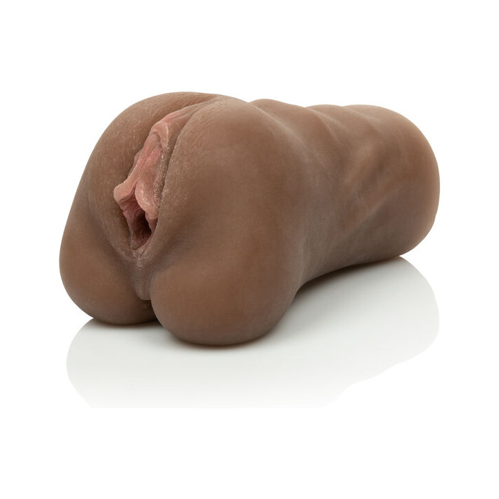 CALEXOTICS - STROKE IT MASTURBADOR VAGINA MARRÓN | VibraZon