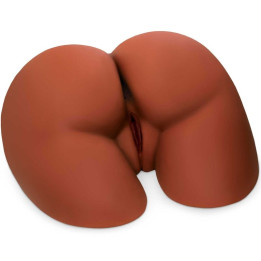 PDX PLUS - MASTURBADOR PERFECT ASS XL DOBLE ENTRADA MARRON | VibraZon