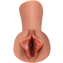 FETISH FANTASY EXTREME - MASTURBADOR MASCULINO SILICONA LUSCIOUS LIPS CARAMELO | VibraZon