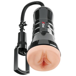 PDX EXTREME -WET PUSSIES MASTURBADOR VAGINA XXL SUPER SUCKER LIGHT CON SUCCIÓN 27.3 CM | VibraZon