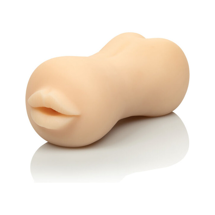 CALEXOTICS - STROKE IT MASTURBADOR DOBLE BOCA/ANO | VibraZon