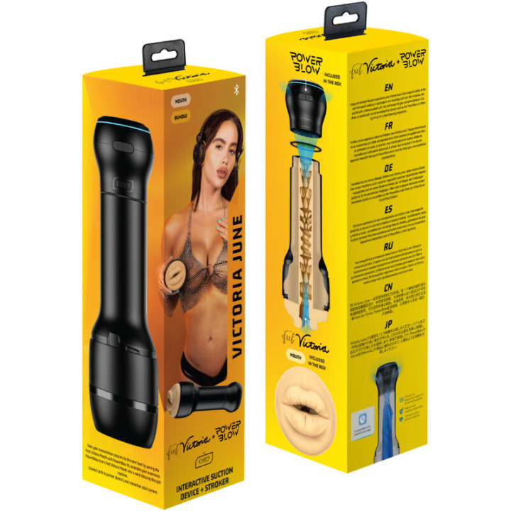 KIIROO - POWERBLOW & SENSACION VICTORIA JUNE BOCA COMBO SET | VibraZon