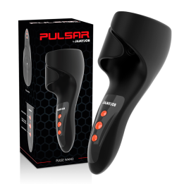 JAMYJOB - PULSAR MASTURBADOR VIBRADOR AJUSTABLE CON GOLPETEO EN GLANDE | VibraZon