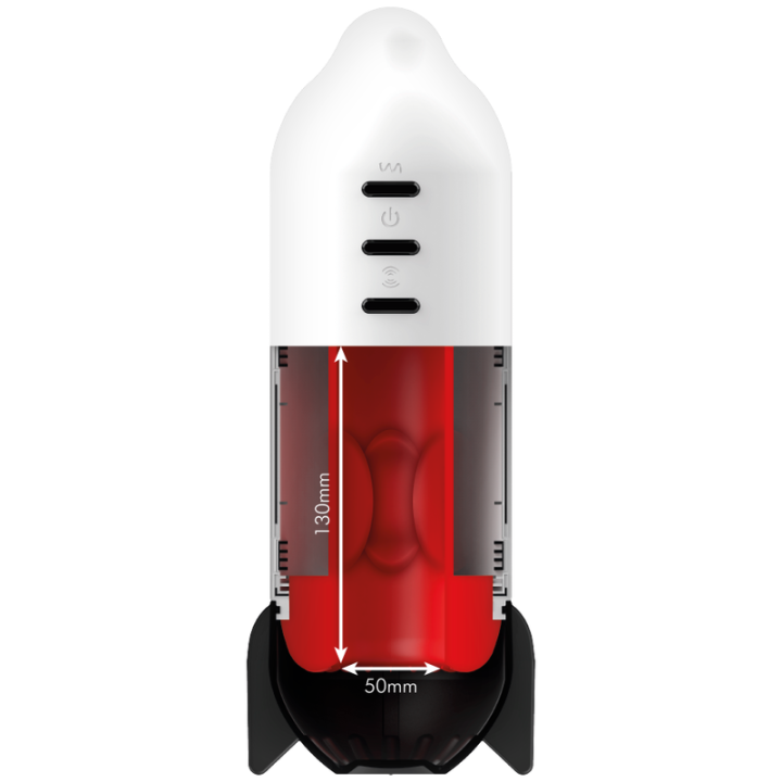 JAMYJOB - ROCKET MASTURBADOR TECNOLOGÍA SOFT COMPRESSION Y VIBRACIÓN | VibraZon