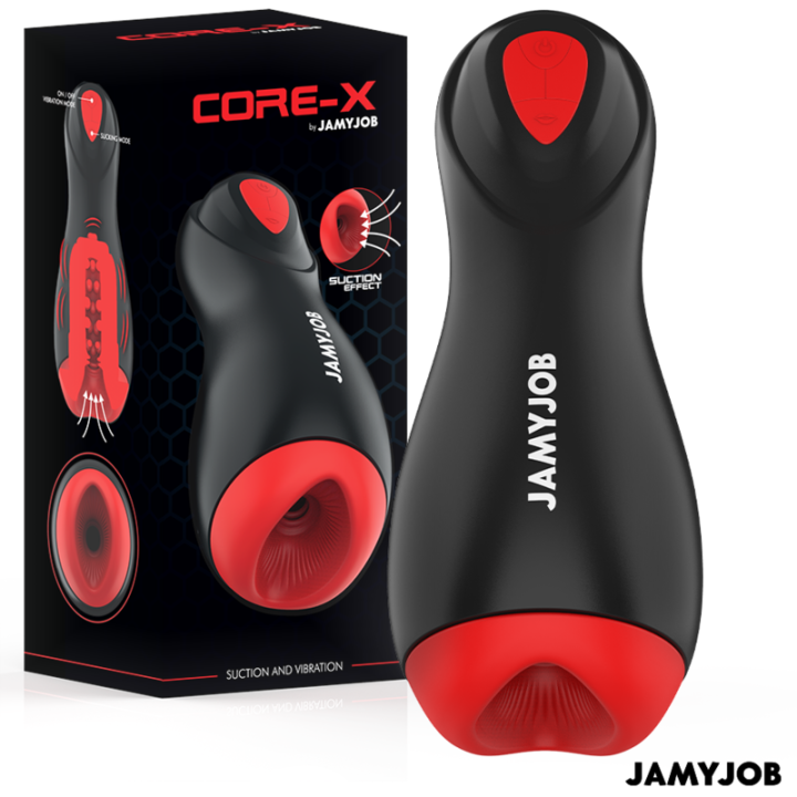 JAMYJOB - CORE-X MASTURBADOR AUTOMÁTICO 5 MODOS SUCCIONADOR Y VIBRACIÓN | VibraZon