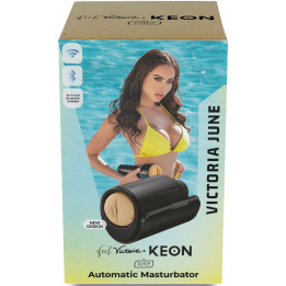 KIIROO - KEON WIFI COMBO VICTORIA JUNE MASTURBADOR AUTOMÁTICO + SENSACION STROKER | VibraZon