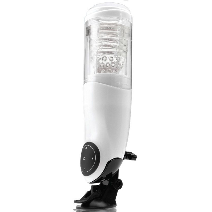 EXTREME TOYZ - PDX MEGA BATOR USB MASTURBADOR MASCULINO VAGINA BLANCO | VibraZon