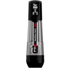 PDX ELITE - VIEWTUBE MAX VIEW MASTURNADOR AUTOMÁTICO CON SUCCIÓN TRANSPARENTE | VibraZon