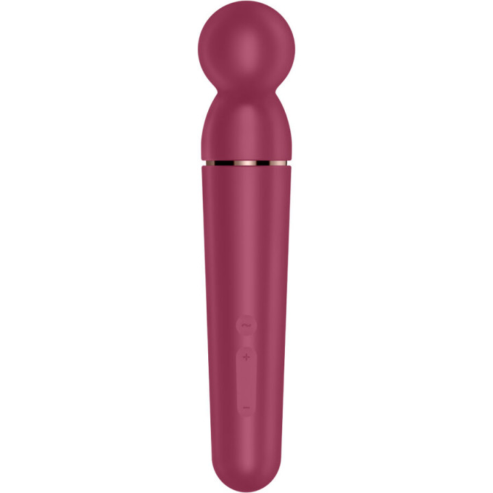 SATISFYER - PLANET WAND-ER MASAJEADOR VIBRADOR BERRY | VibraZon