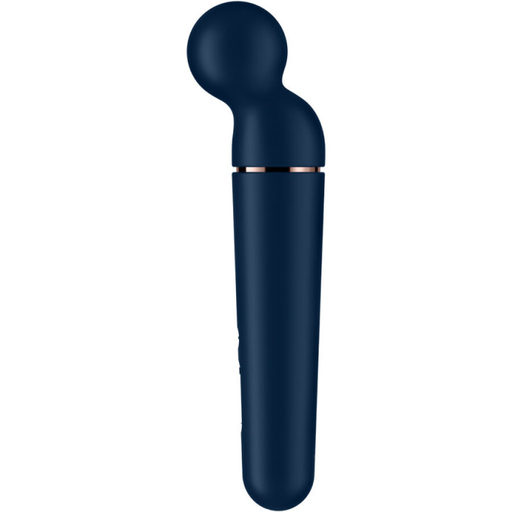 SATISFYER - PLANET WAND-ER MASAJEADOR VIBRADOR AZUL | VibraZon