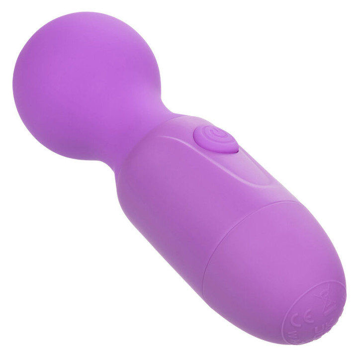 CALEXOTICS - FIRST TIME MASAJEADOR RECARGABLE 10 VIBRACIONES VIOLETA | VibraZon