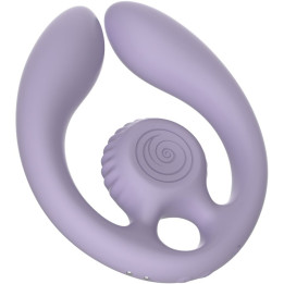 SNAIL VIBE - GIZI DÚO ESTIMULADOR DE PAREJAS CONTROL REMOTO LILA | VibraZon