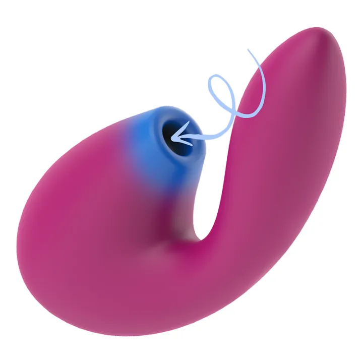 COVERME - CLITORIANO SUCCIONADOR & VIBRADOR POTENTE G-SPOT RUSH