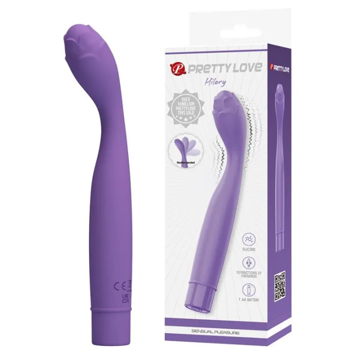 Hilary Vibrador Flexible de Prettylove