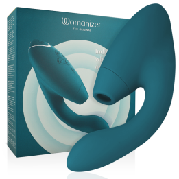 WOMANIZER - DUO 2 ESTIMULADOR AZUL PETRÓLEO | VibraZon