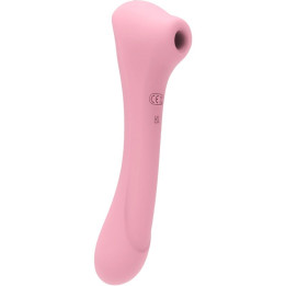 FEMINTIMATE - DAISY MASSAGER SUCCIONADOR Y VIBRADOR ROSA | VibraZon