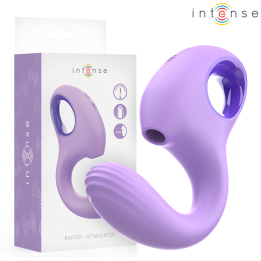 INTENSE - BAXTER VIBRADOR & ESTIMULADOR VIOLETA | VibraZon