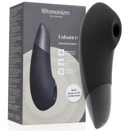 WOMANIZER - ENHANCE ESTIMULADOR DE CLITORÍS NEGRO | VibraZon