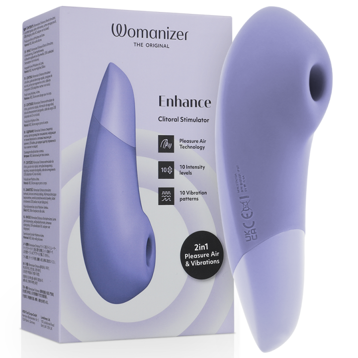 WOMANIZER - ENHANCE ESTIMULADOR DE CLITORÍS LILA | VibraZon
