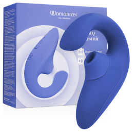 WOMANIZER - BLEND ESTIMULADOR VIBRADOR RABBIT AZUL | VibraZon