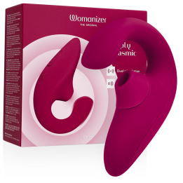 WOMANIZER - BLEND ESTIMULADOR VIBRADOR RABBIT FUCSIA | VibraZon