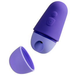 ROMP - GRATUITA X ESTIMULADOR DE CLÍTORIS CON TAPA 10 NIVELES RECARGABLE MORADO | VibraZon