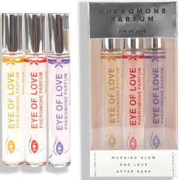 EYE OF LOVE - EOL PHR PERFUME 10 ML SET/3 - MORNING GLOW, ONE LOVE, AFTER OSCURO | VibraZon