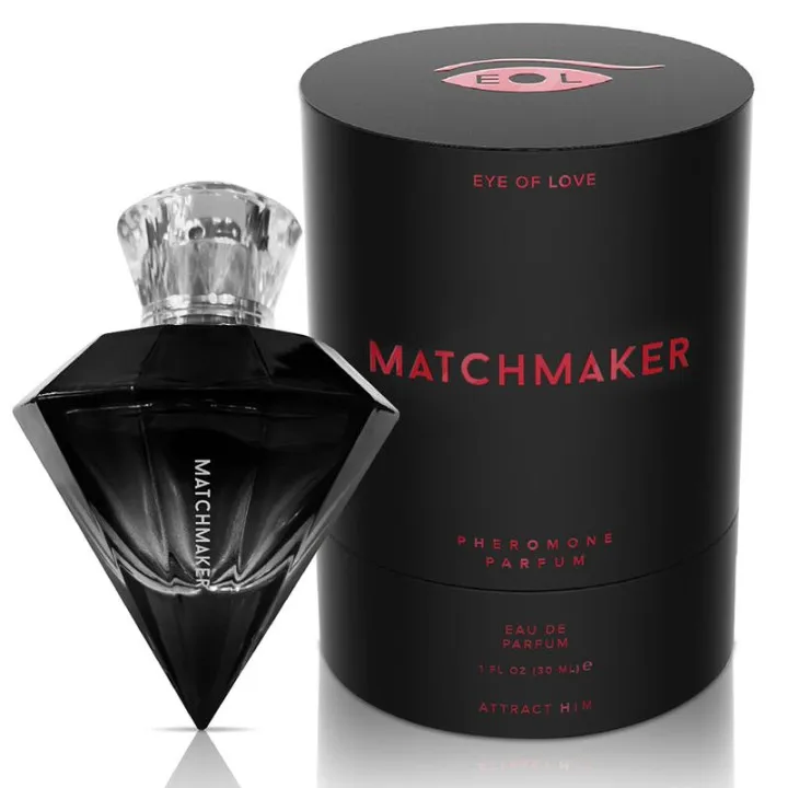 EYE OF LOVE - MATCHMAKER NEGRO DIAMOND LGBTQ PERFUME FEROMONAS PARA ÉL 30 ML