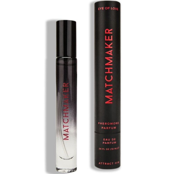 EYE OF LOVE - MATCHMAKER NEGRO DIAMOND LGBTQ PERFUME FEROMONAS PARA ÉL 10 ML | VibraZon