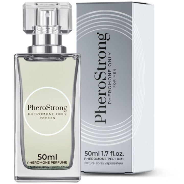 PHEROSTRONG - PERFUME CON FEROMONAS ONLY PARA HOMBRE 50 ML | VibraZon