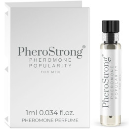PHEROSTRONG - PERFUME CON FEROMONAS POPULARITY PARA HOMBRE 1 ML | VibraZon