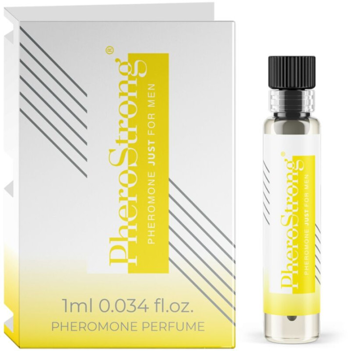 PHEROSTRONG - PERFUME CON FEROMONAS JUST PARA HOMBRE 1 ML | VibraZon