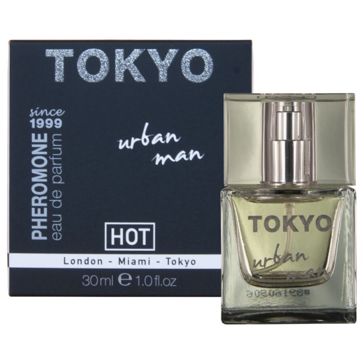 HOT - PERFUME CON FEROMONAS TOKYO URBAN HOMBRE 30 ML | VibraZon
