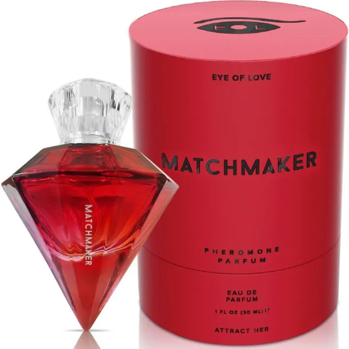 EYE OF LOVE - MATCHMAKER ROJO DIAMOND LGBTQ PERFUME FEROMONAS PARA ELLA 30 ML