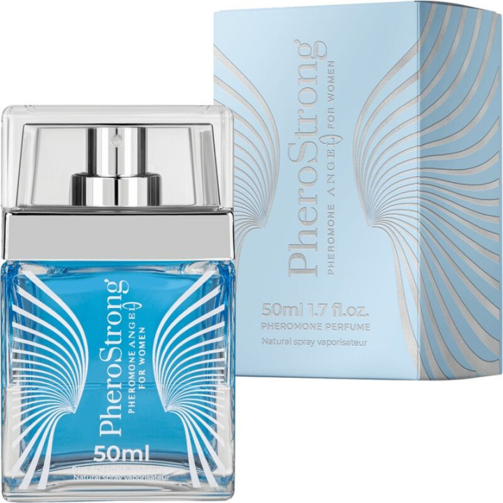 PHEROSTRONG - PERFUME CON FEROMONAS ANGEL PARA MUJER 50 ML | VibraZon