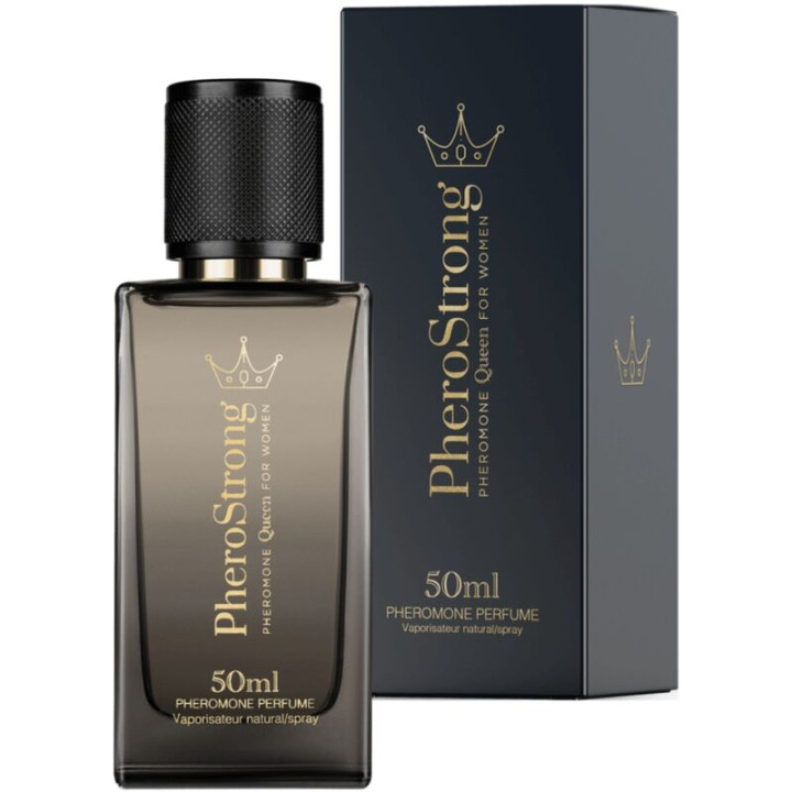 PHEROSTRONG - PERFUME CON FEROMONAS QUEEN PARA MUJER 50 ML | VibraZon